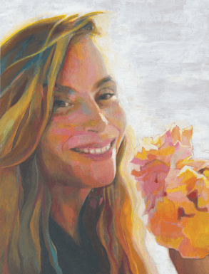 ksenija-love-smells-a-rose